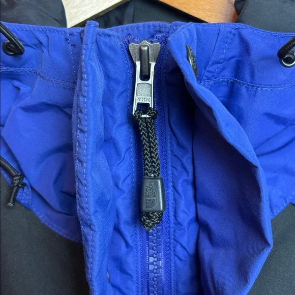 VTG 90s The North Face Gore-Tex Men’s Mountain Jacket Large Blue Black - Picture 8 of 12